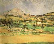 Paul Cezanne La Montagne Sainte-Victoire vue du chemin de Valcros china oil painting reproduction